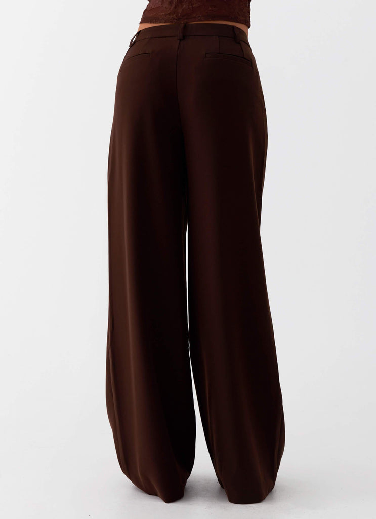 Ravenscroft Suit Pants - Dark Chocolate