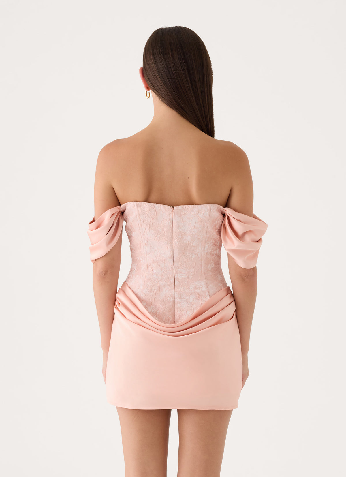 Realisation Mini Dress - Peach