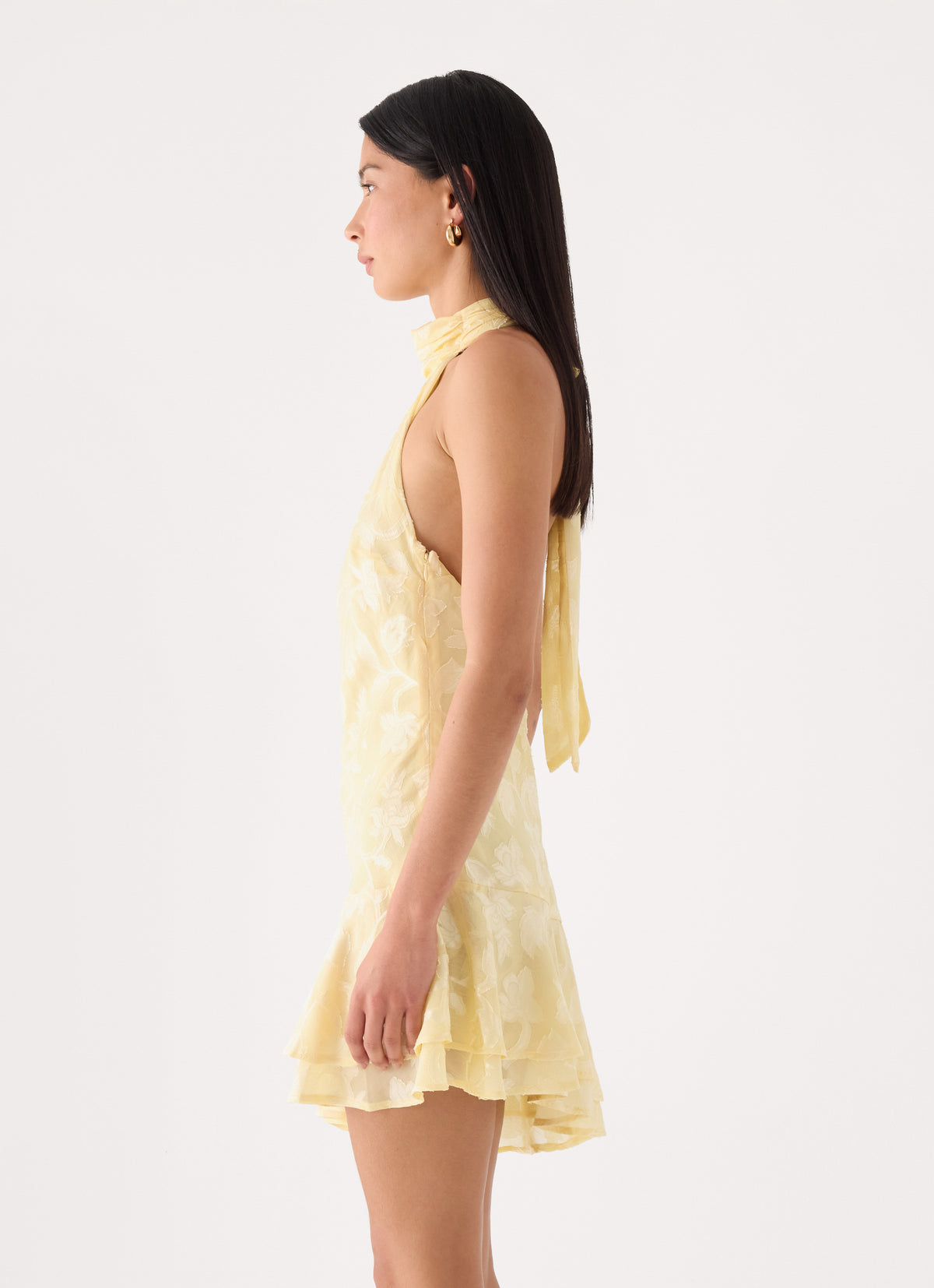 Recents Mini Dress - Yellow
