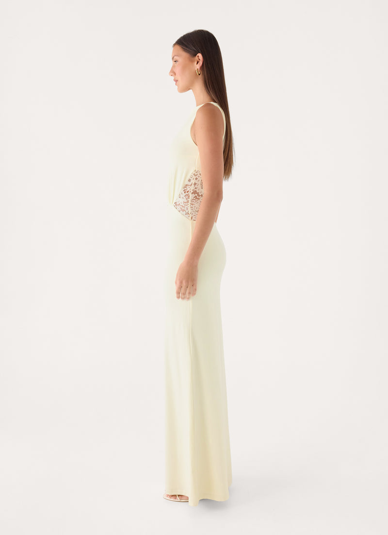 Reina Maxi Dress - Yellow