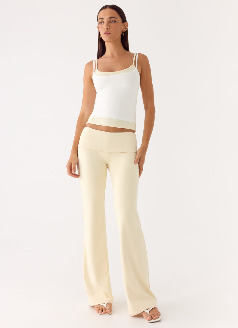 Renae Top - Baby Yellow
