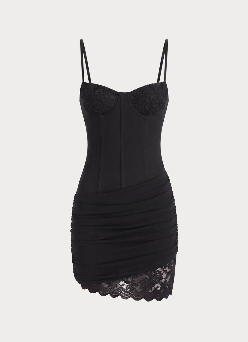 Renaya Mini Dress - Black