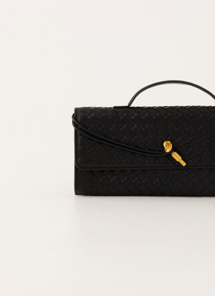 Riona Clutch Bag - Black