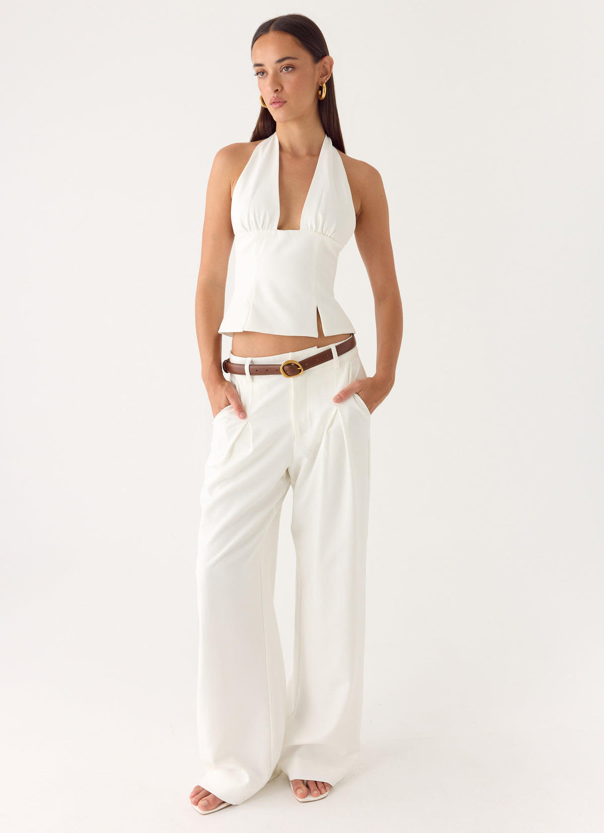 Rosallina Belt - Brown