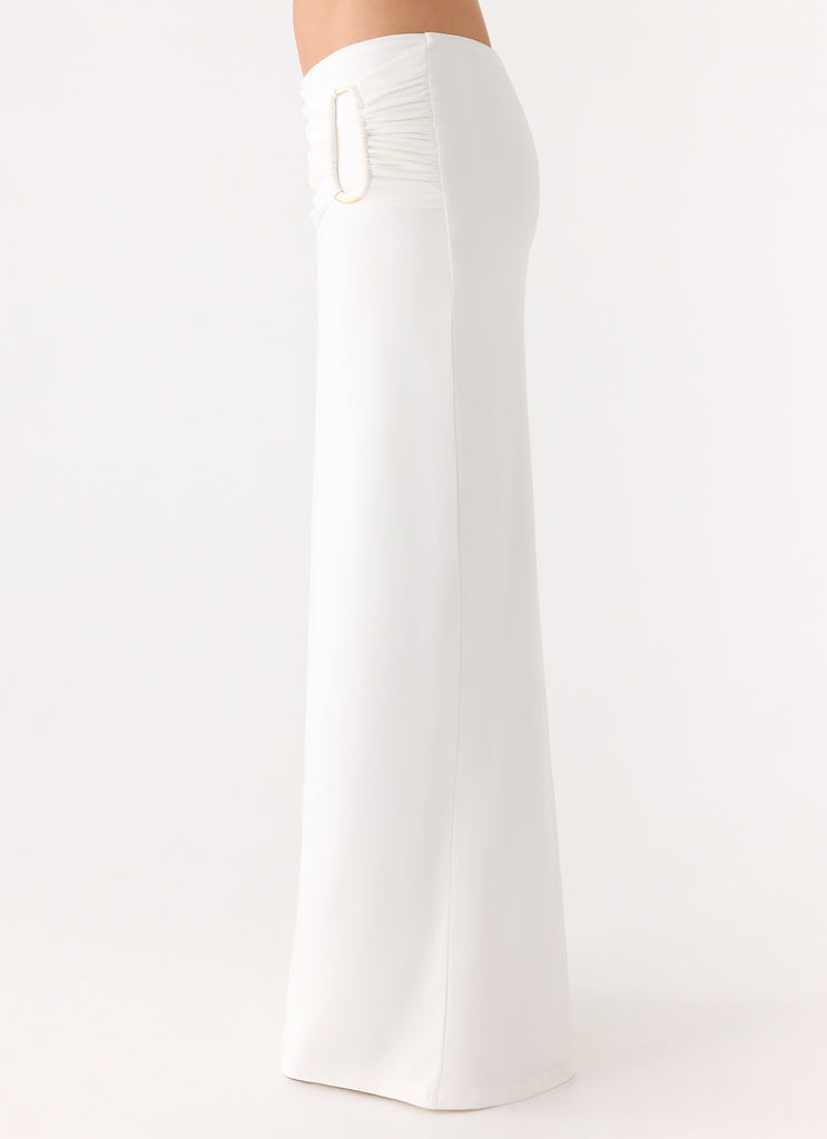 Rosanna Maxi Skirt - White