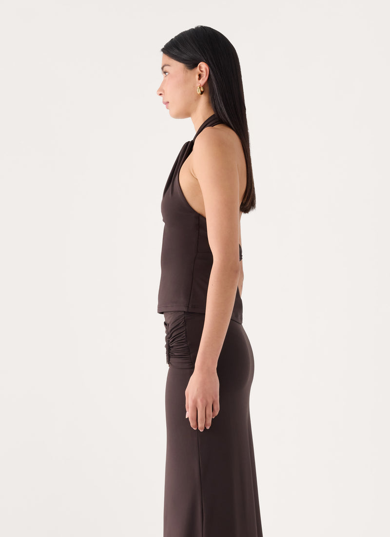 Rosanna Top - Chocolate
