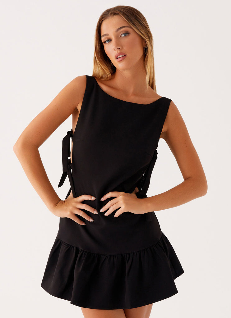 Roux Mini Dress - Black