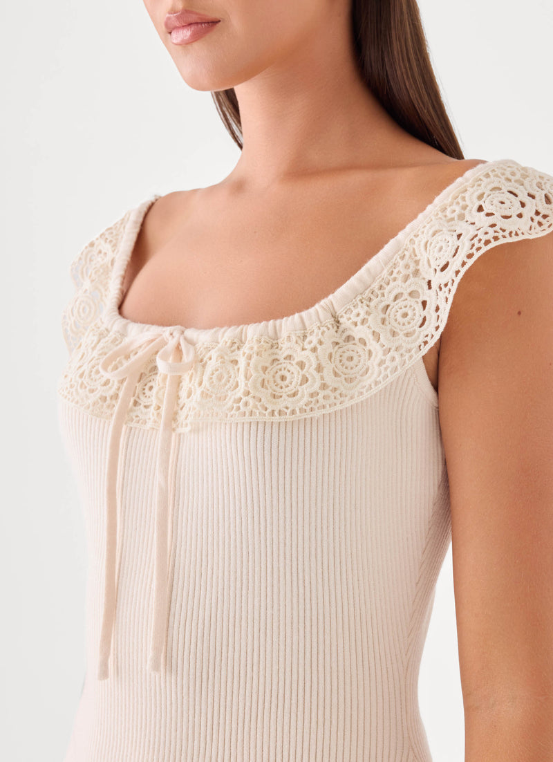 Rubi Mini Dress - Ivory