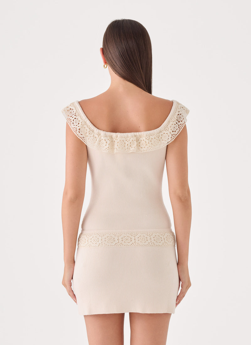 Rubi Mini Dress - Ivory