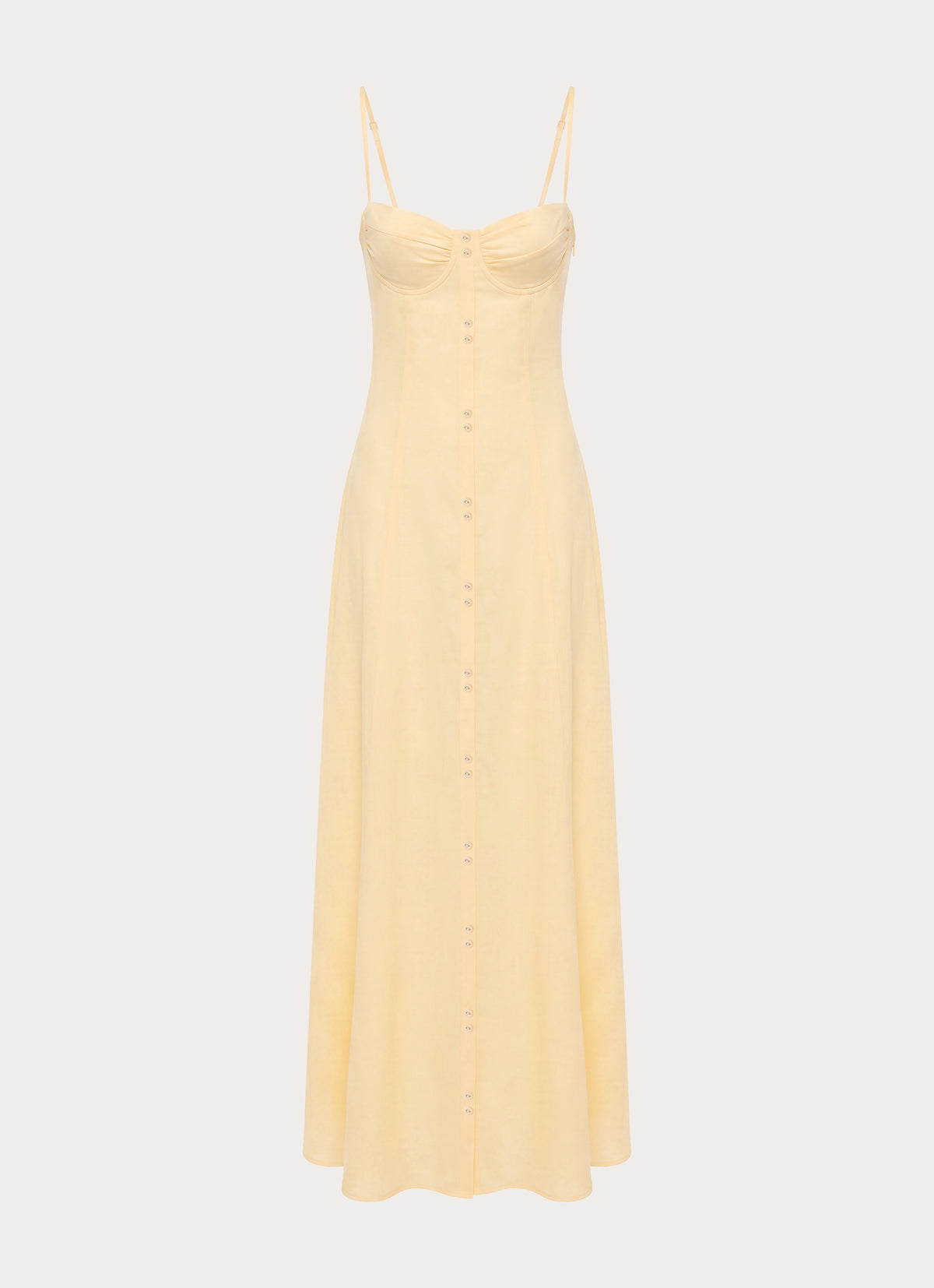 Samah Maxi Dress - Lemon