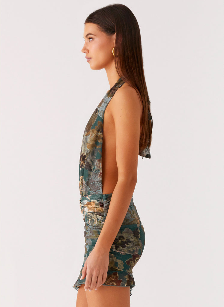 Samar Mini Dress - Vintage Blossom