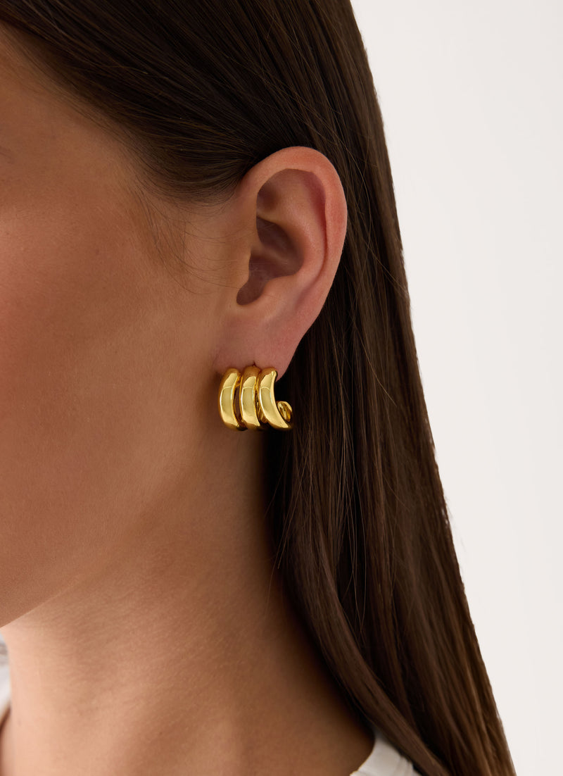 Sardinia Darling Earrings - Gold