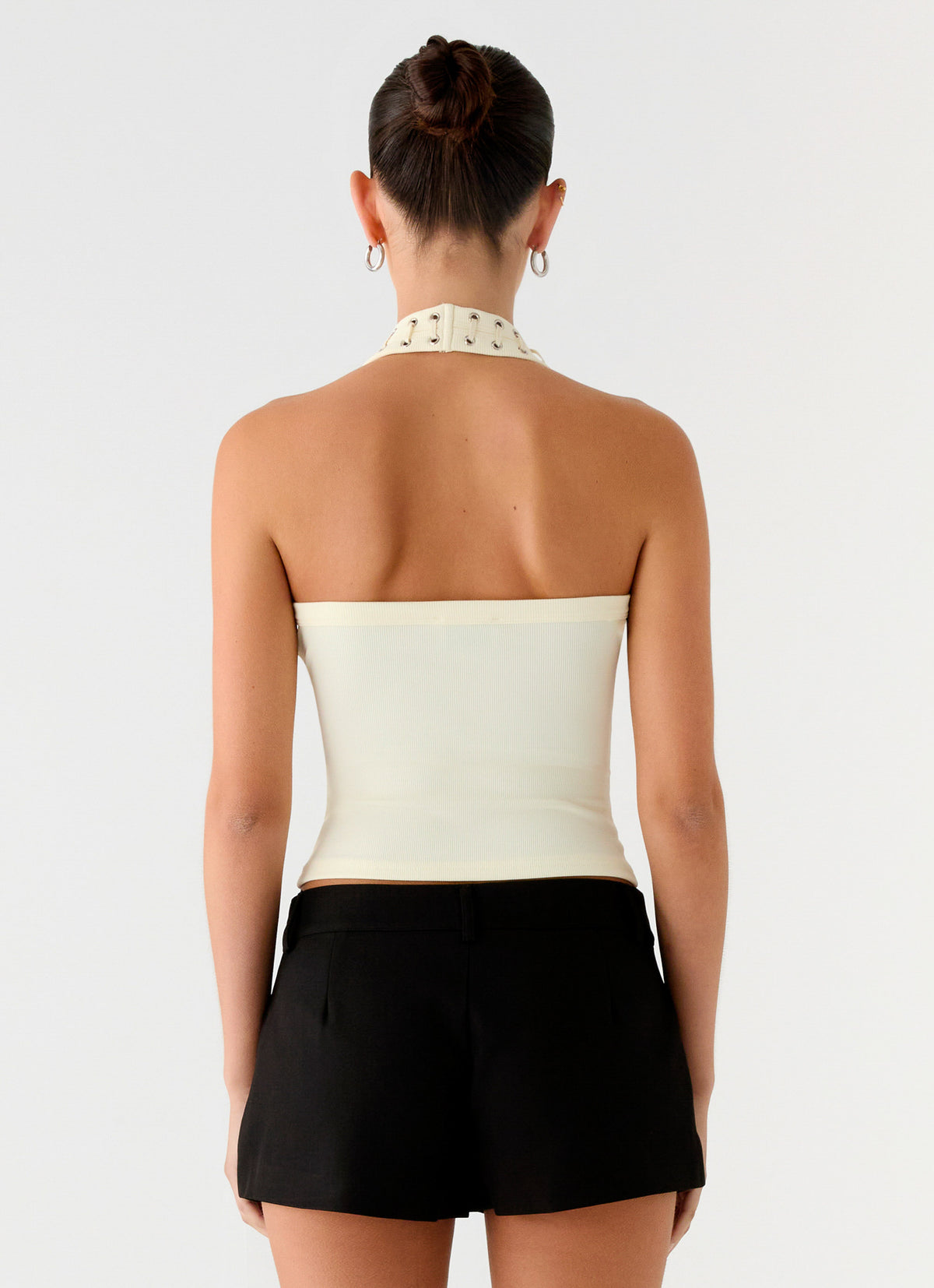 Scarla Halter Top - Yellow