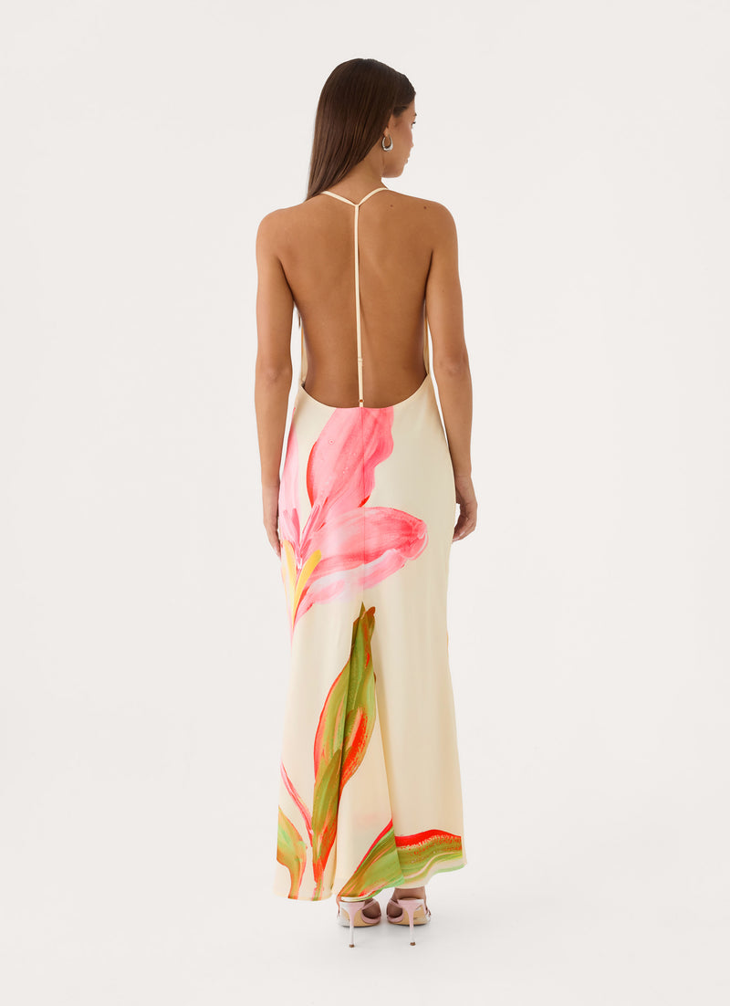 Saneya Maxi Dress - Floral