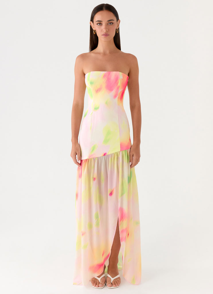 Shape Of Love Maxi Dress - Floral Romance