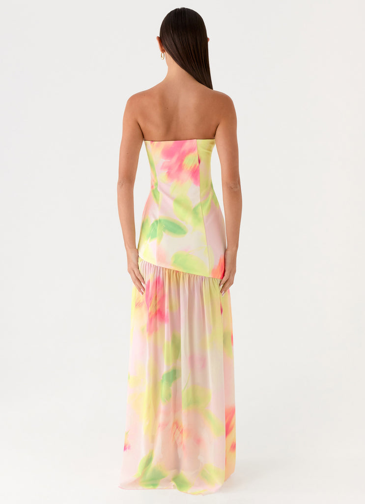 Shape Of Love Maxi Dress - Floral Romance