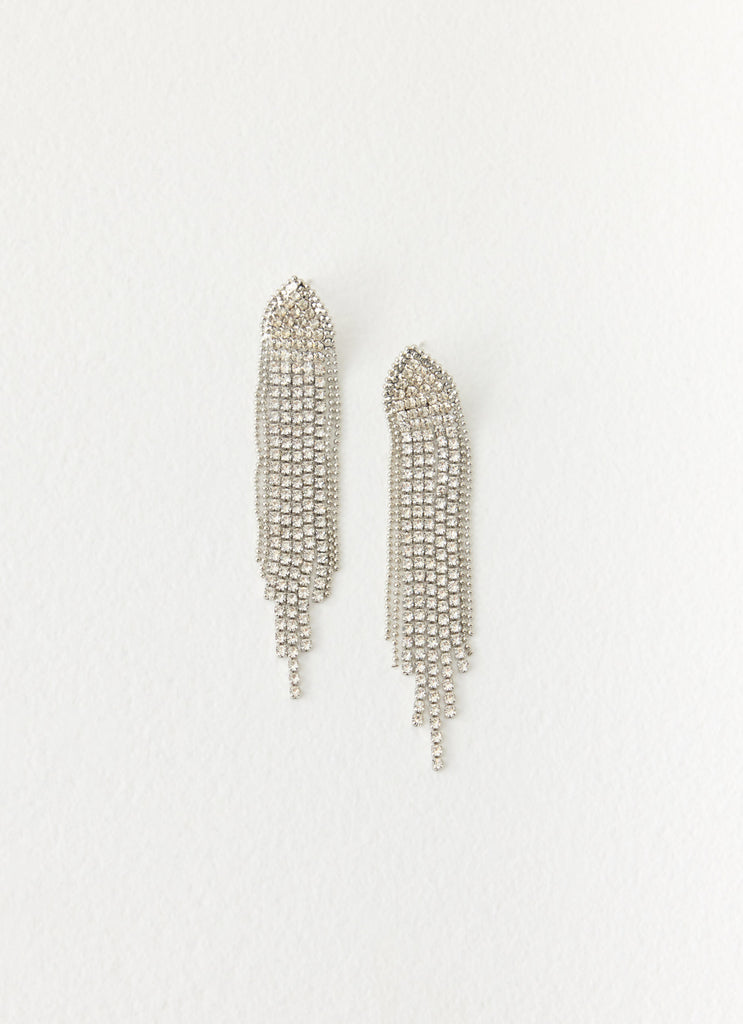 Shine For Me Earrings - Silver