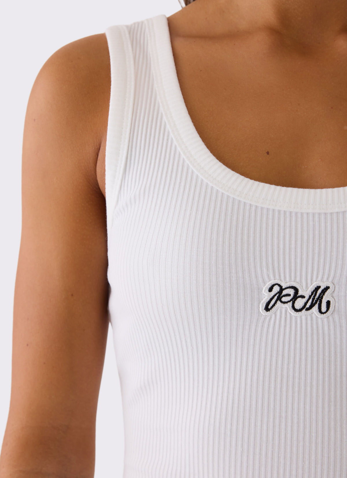 Muse Signature Tank Top - White
