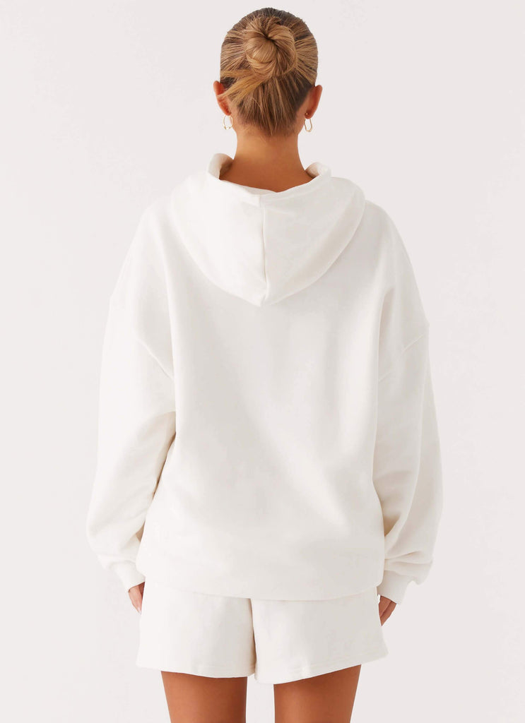 Signature Oversized Hoodie - Ivory