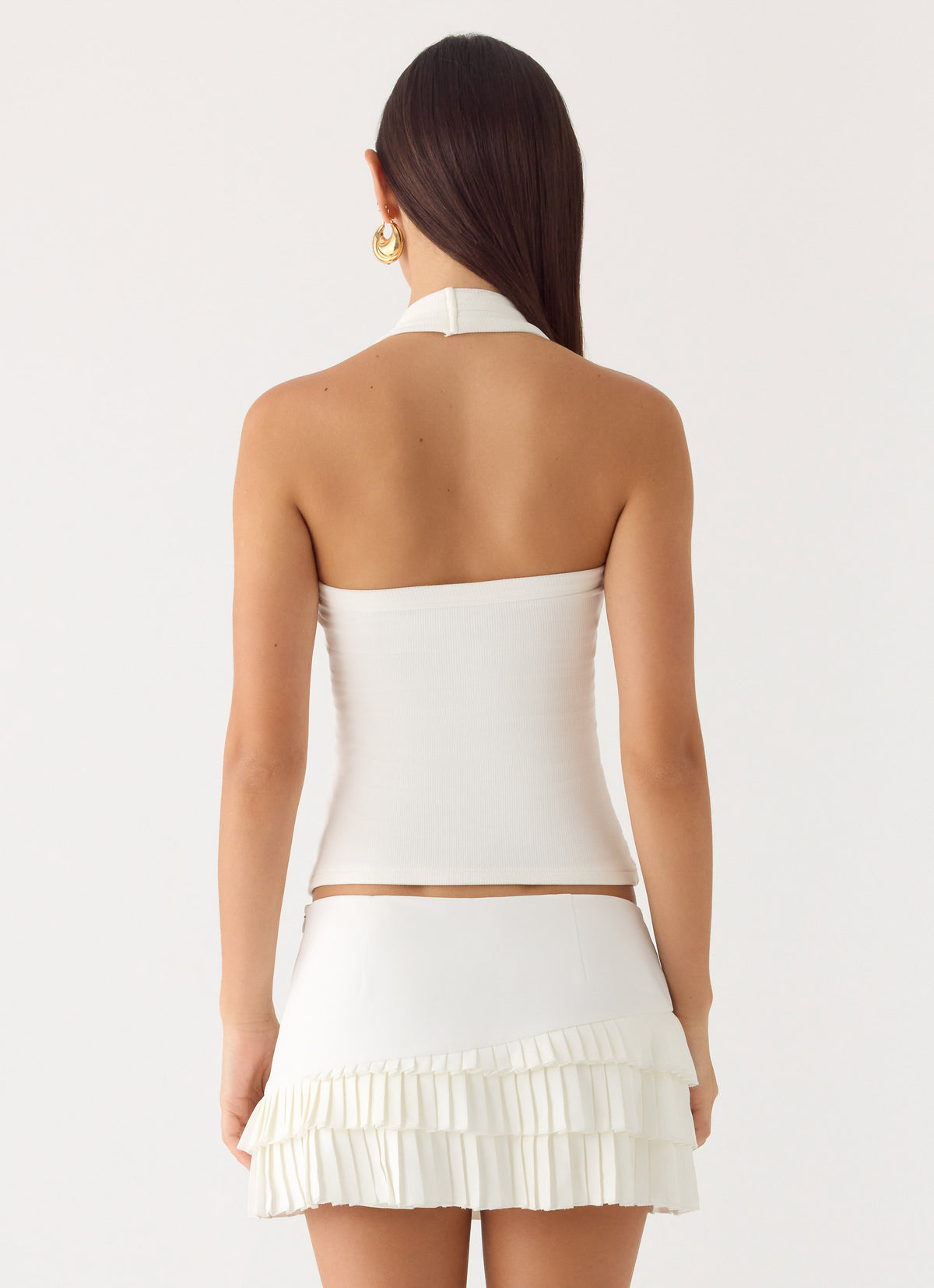 Skyler Mini Skort - White