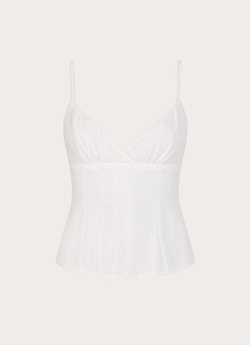 Soft Sky Top - White