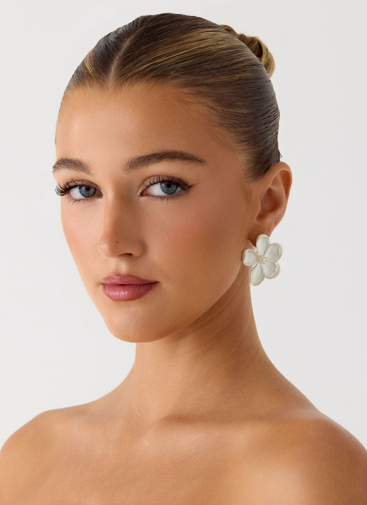 Solace Earrings - Silver