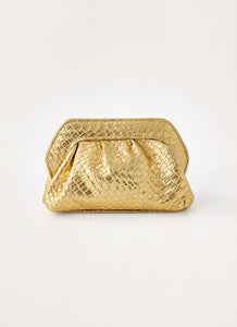 Solstice Clutch Bag - Gold