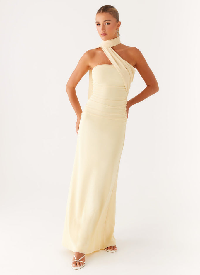 Songbird Maxi Dress - Yellow