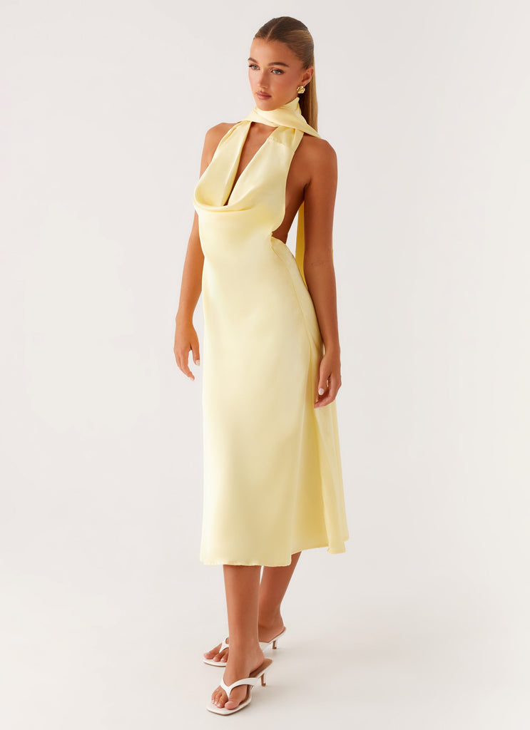 Sonny Midi Dress - Yellow