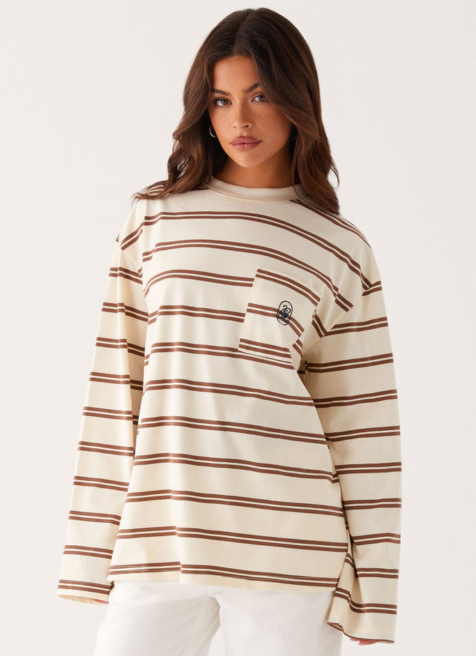 Sopha Long Sleeve Top - Stripe