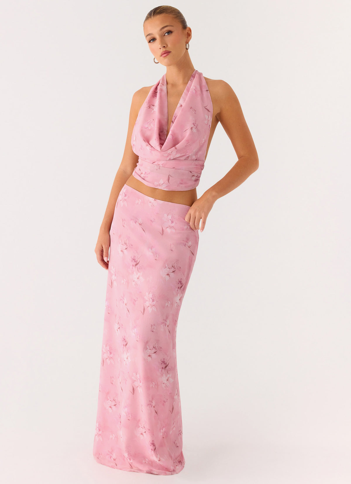 Soren Halter Top - Vintage Floral