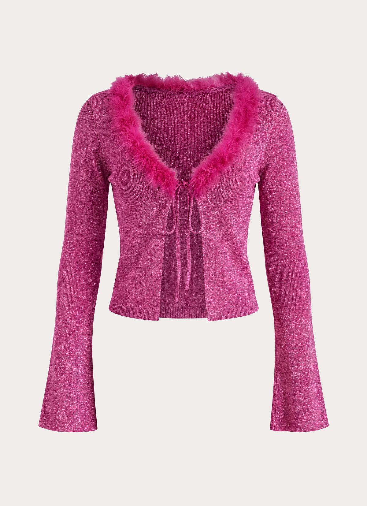 Special Days Long Sleeve Top - Deep Pink