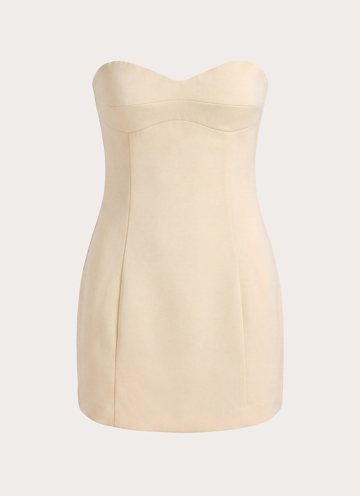 The Spotlight Mini Dress - Champagne