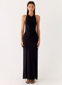 Starlight Maxi Dress - Black