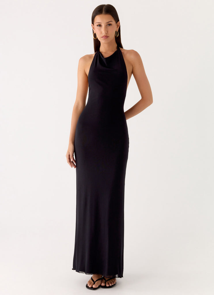 Starlight Maxi Dress - Black