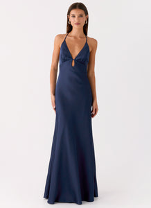 Sundowner Maxi Dress - Navy