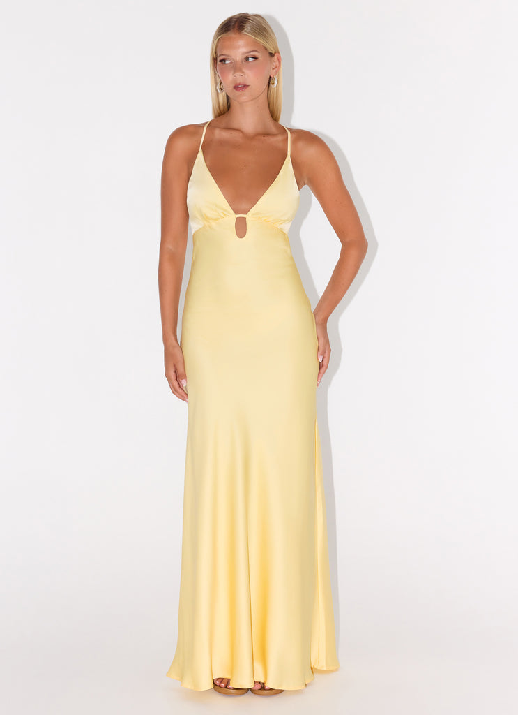 Sundowner Maxi Dress - Yellow