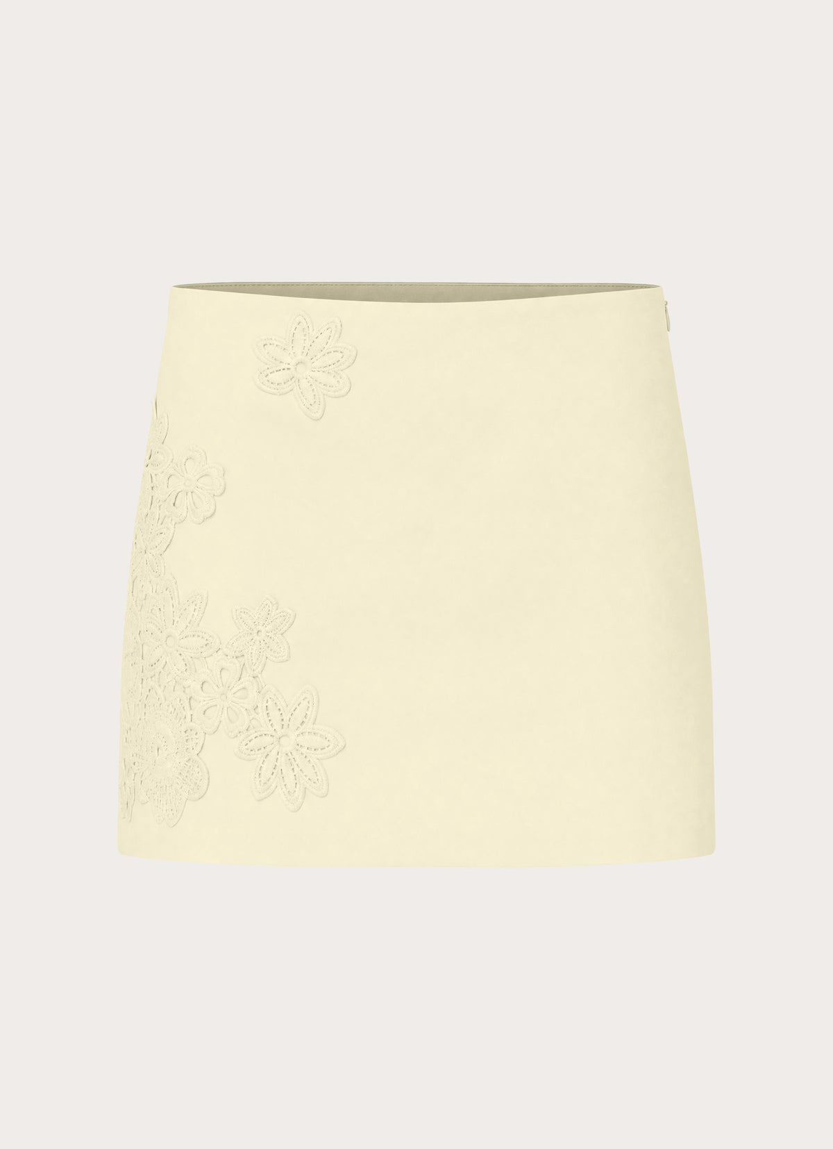 Sweet Tune Mini Skirt - Butter Yellow