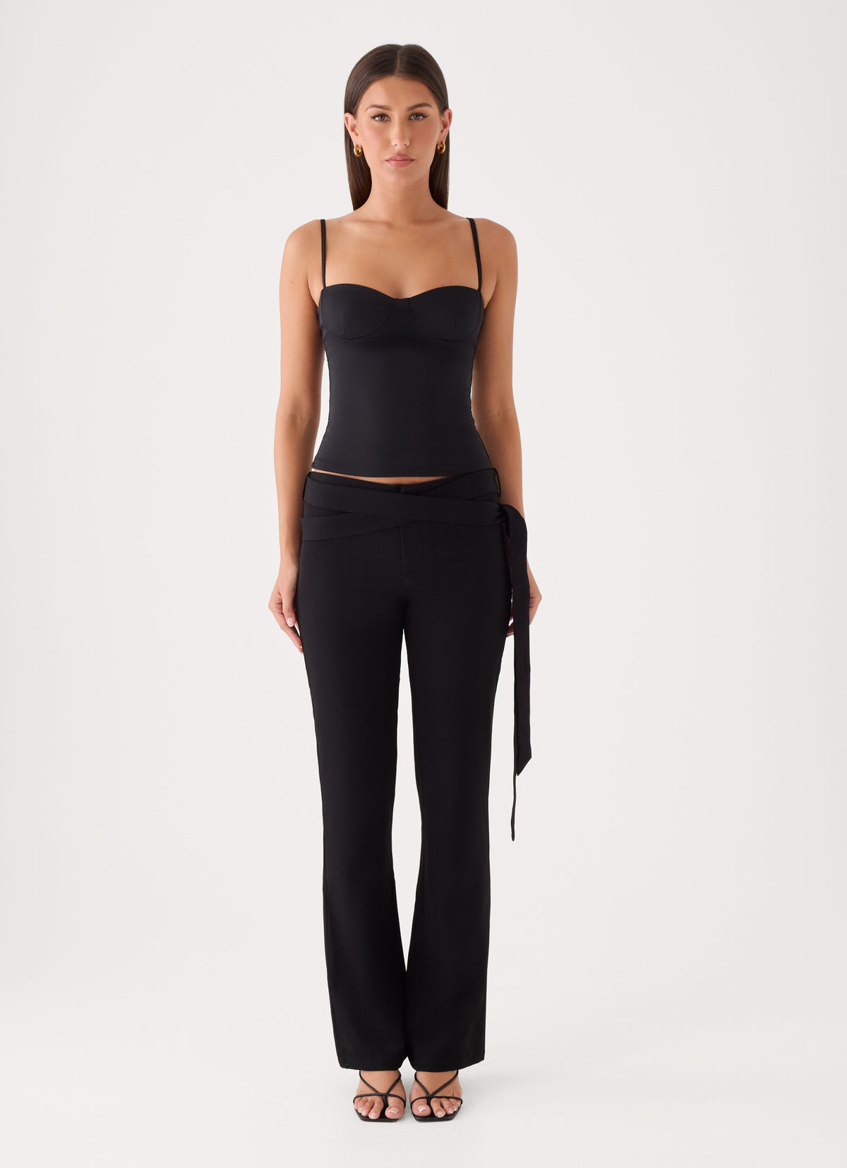 Tamara Low Rise Pant - Washed Black