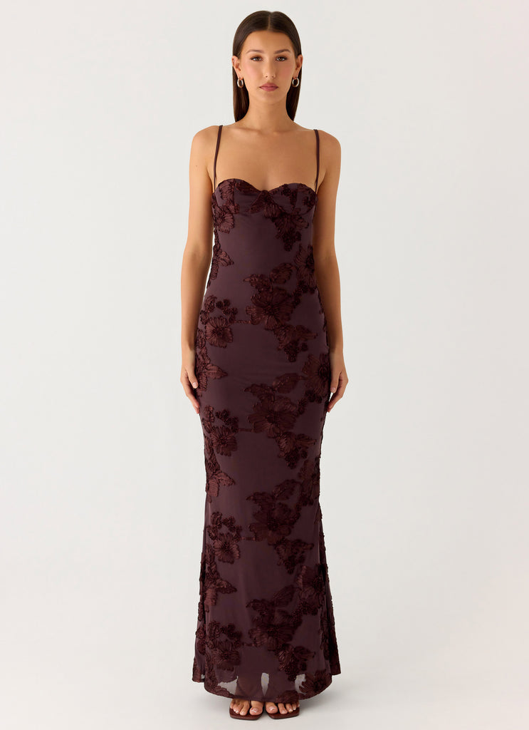 That Girl Maxi Dress - Cool Chocolate
