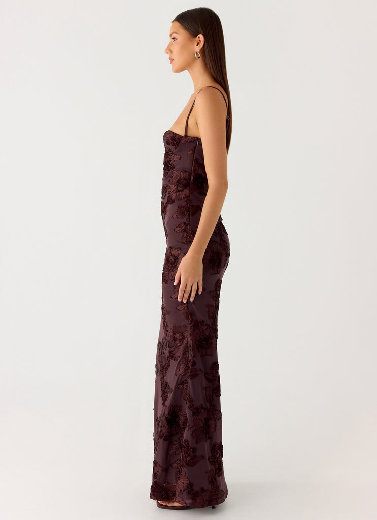 That Girl Maxi Dress - Cool Chocolate