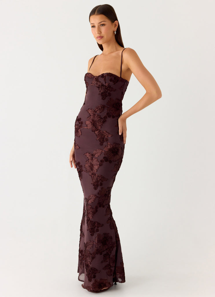 That Girl Maxi Dress - Cool Chocolate
