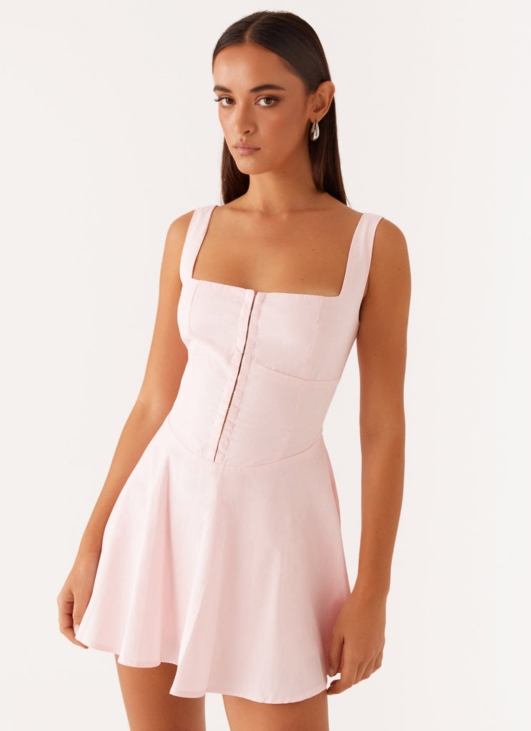 The Isle Mini Dress - Pink