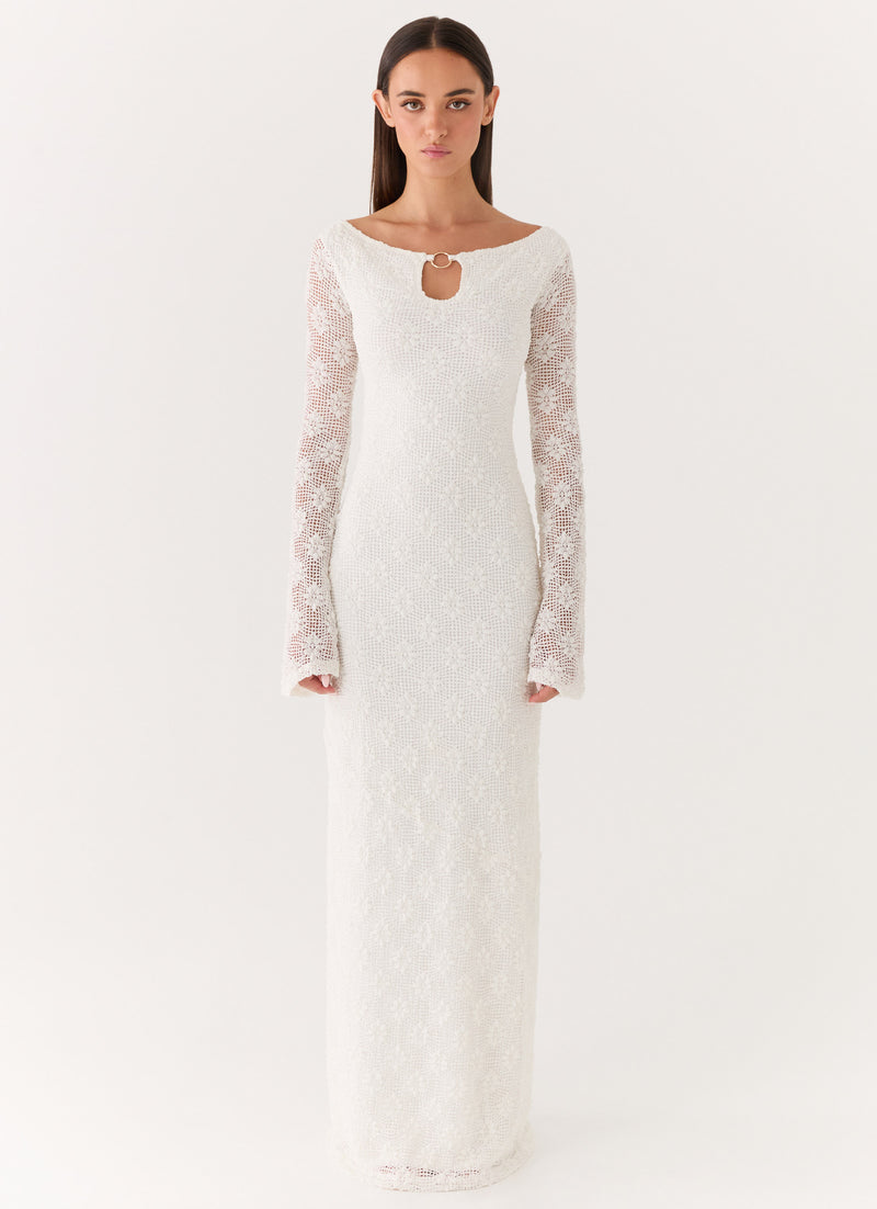 Theresea Maxi Dress - White