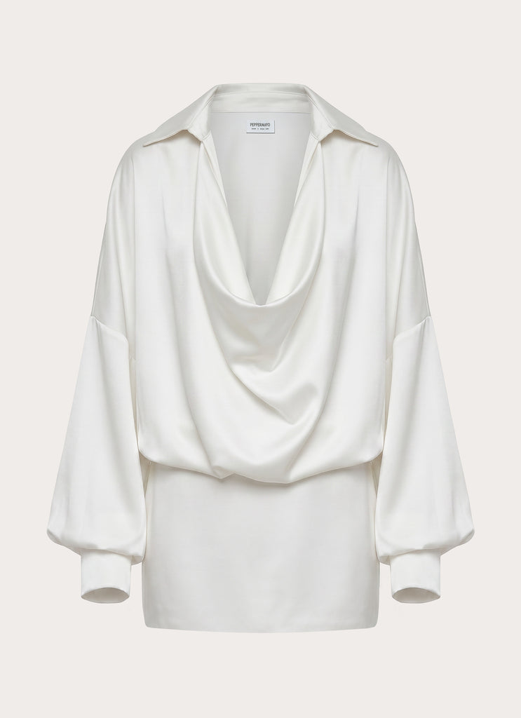 Thessaly Mini Dress - White