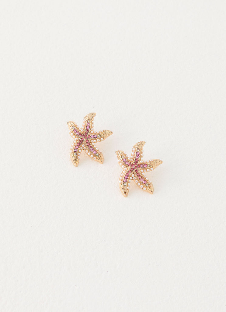 Tidebreaker Earrings - Pink