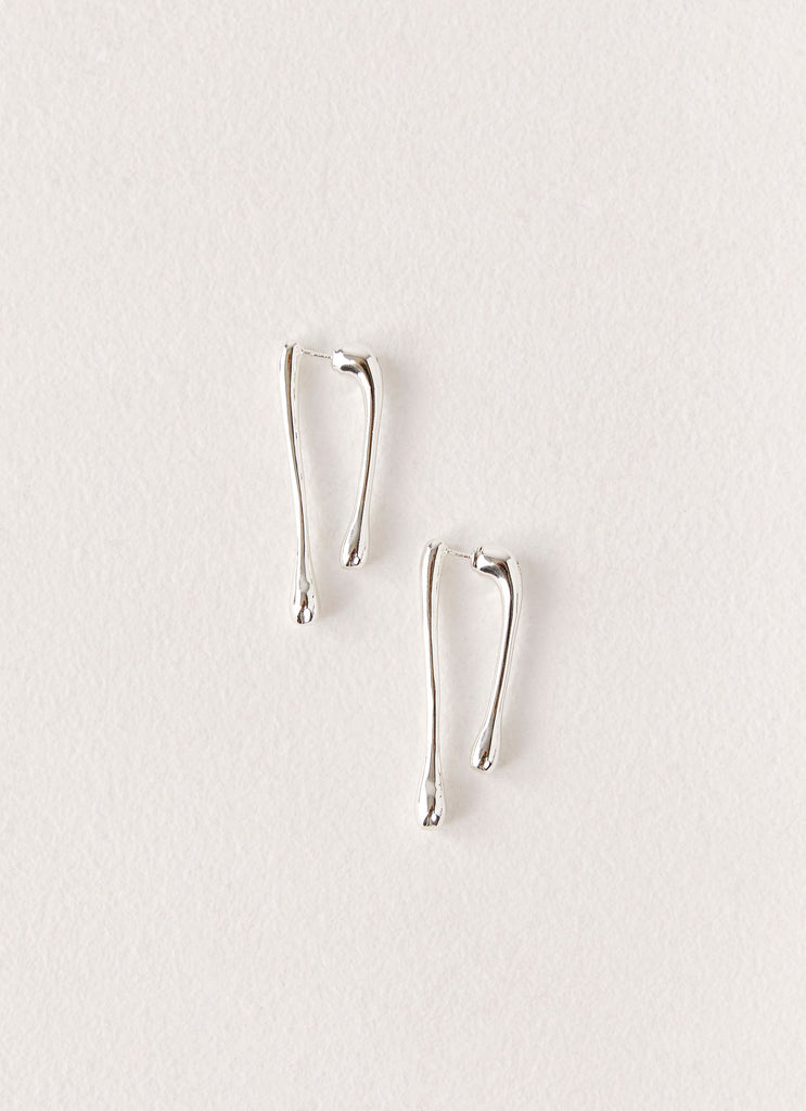 Titus Earrings - Silver