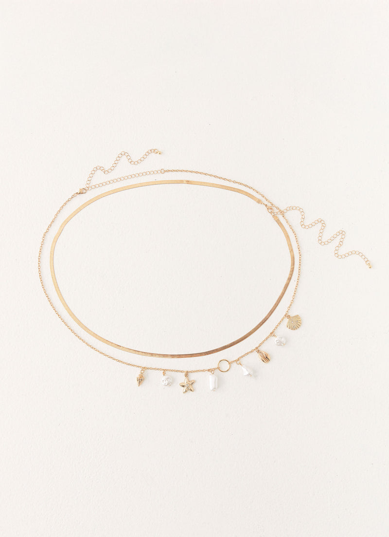 Tropicana Dreams Belly Chain - Gold