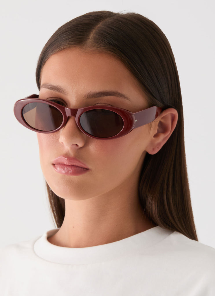 Trouble Maker Sunglasses - Red