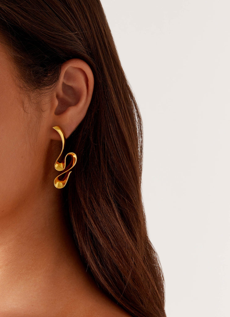 Valencia Earrings - Gold